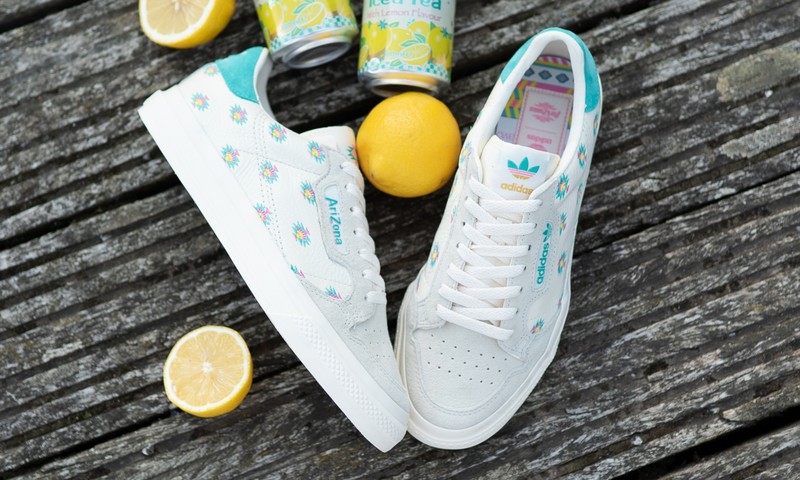 Arizona x adidas Continental Vulc Lemon FV2714 Grailify